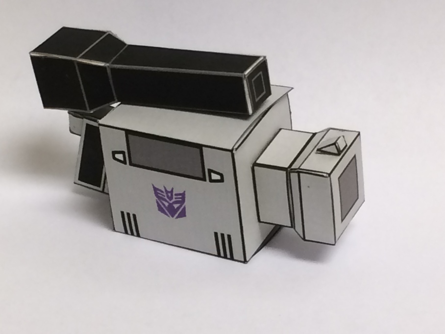 megatron papercraft transformable 6